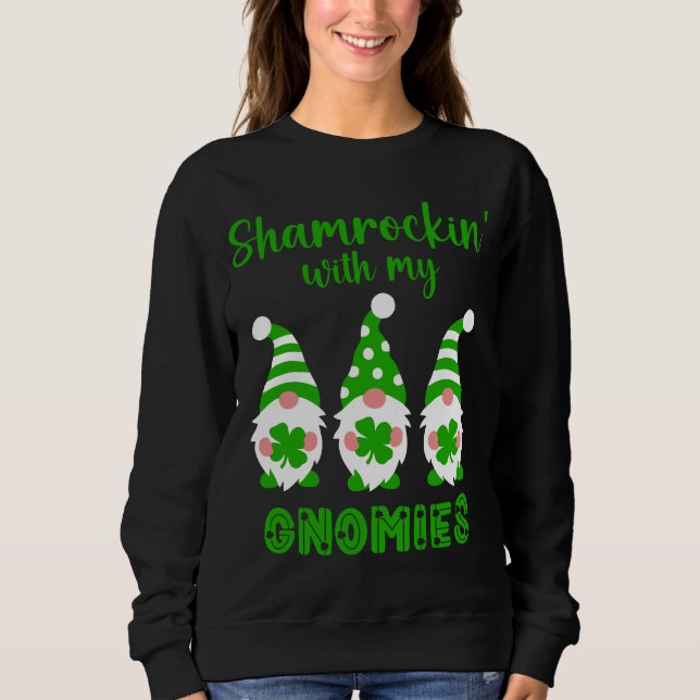 Lustiger St. Patrick’s Day für Frauen  Sweatshirt (Vorderseite)