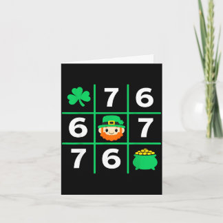 Lustiger St. Patrick's Day 67 Glücklicher irischer Karte