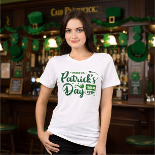Lustiger St. Patrick's Day erneut machen Tri-Blend Shirt