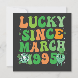Lustiger St. Patrick's Day Glückspilz seit März 19 Einladung