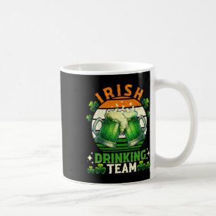 Lustiger St. Patricks Day Irischer Biertrinkender Kaffeetasse
