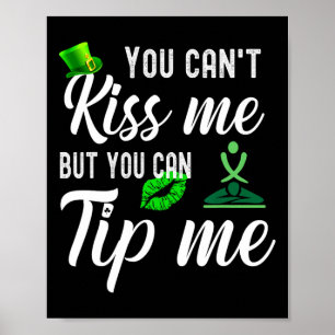 Lustiger St. Patrick's Day T-Shirt Magier Therapeu Poster