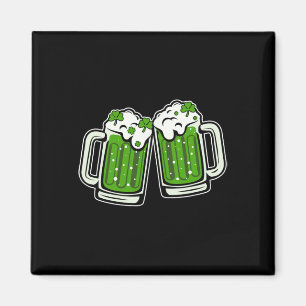 Lustiger St. Patricks Day Trinkender Irischer Sham Magnet