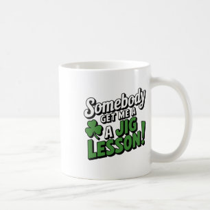 Lustiger St. Patricks Tag Irischer Stolz Shamrock Kaffeetasse