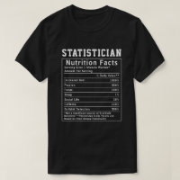 Lustiger Statistiker Nährwertangaben Datenwissensc