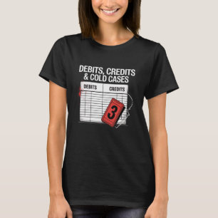 Lustiger Steuerberater CPA True Crime T-Shirt