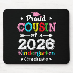 Lustiger stolzer Cousin einer Kindergartengruppe v Mousepad