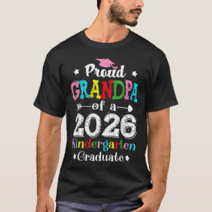 Lustiger stolzer Opa einer Kindergartenklasse 2026 T-Shirt