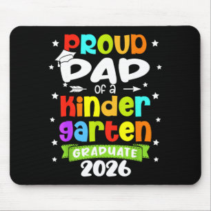 Lustiger stolzer Vater einer Kindergartenklasse 20 Mousepad