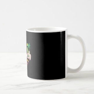 Lustiger Strand Sommerurlaub Grafik süße Küste Kaffeetasse