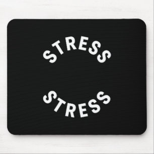 Lustiger Stress Ist Mein Verdienstorden T-Shirt -  Mousepad