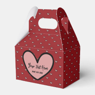 Lustiger Stylist Sweet Heart Partybedarfsvorlage Geschenkschachtel