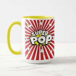 Lustiger SUPER POP! Ein 'äußerst Korniger' (Pun Be Tasse