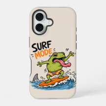 Lustiger Surf-Modus-Frosch|Lustiger Frosch Sommer