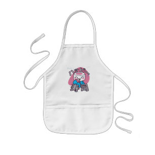 Lustiger Sushi-Meister Cartoon-Design Kinderschürze