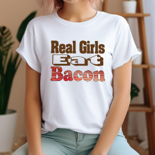 Lustiger süßer Baconliebhaber T-Shirt
