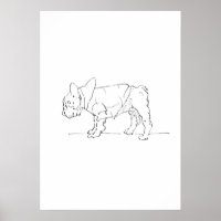 Lustiger Süßer Französische Bulldogge, Hunde Humor
