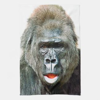 LUSTIGER SÜßER GORILLA GESCHIRRTUCH