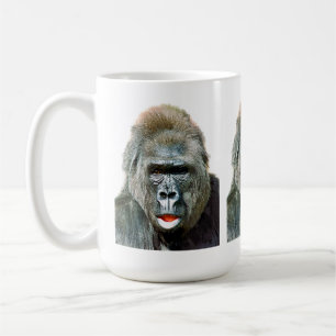 LUSTIGER SÜßER GORILLA KAFFEETASSE