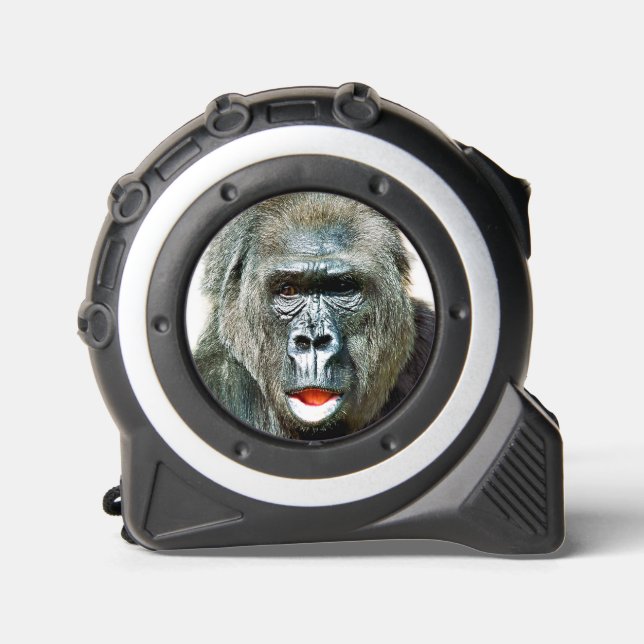 LUSTIGER SÜßER GORILLA MAßBAND (Vorderseite)
