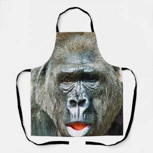 LUSTIGER SÜßER GORILLA SCHÜRZE