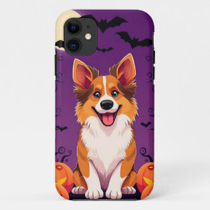 Lustiger süßer Halloween-Tollpatsch-Boo-Welpe Ener Case-Mate iPhone Hülle