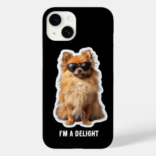 Lustiger süßer Pomeranian-Hund, ich bin ein Vergnü Case-Mate iPhone 14 Hülle