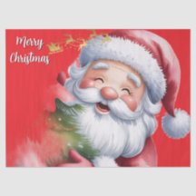 Lustiger süßer Weihnachtsmann & Typografie