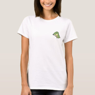 Lustiger T-Rex macht Selfie - Süßer Dinosaurier T-Shirt