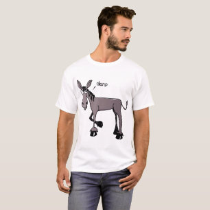 Lustiger T - Shirt Derp Esels