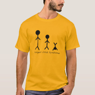 Lustiger T - Shirt des jüngstes Kindersyndroms