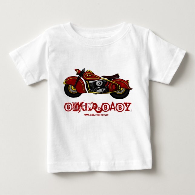 Lustiger T - Shirt des Radfahrerbabys (Vorderseite)