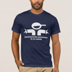 Lustiger T - Shirt mit Zitat für Bauarbeitskraft