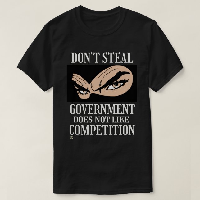 lustiger T - Shirt "STEHT NICHT...1" (Design vorne)