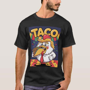 Lustiger Taco Anti Trump Immer Feige  T-Shirt