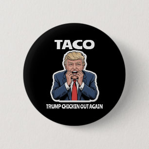 Lustiger Taco hat Trump verängstigt, kneift immer Button