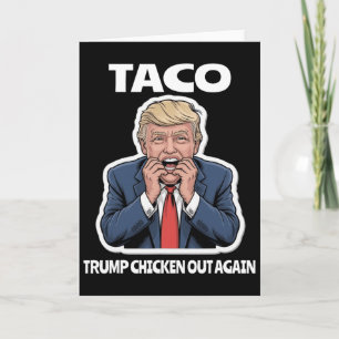 Lustiger Taco hat Trump verängstigt, kneift immer  Karte