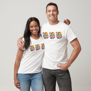 Lustiger Taco-Liebhaber-Fiesta-Foodie-Humor Kunst T-Shirt