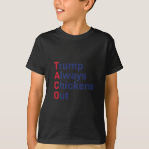Lustiger Taco Trump kneift immer 1 T-Shirt