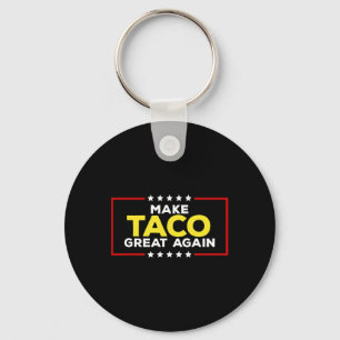Lustiger Taco Trump kneift immer wieder Macht Taco Schlüsselanhänger