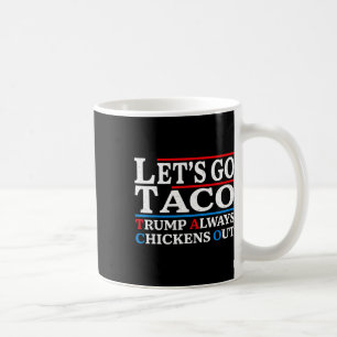 Lustiger Taco Vintage Kaffeetasse