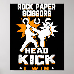 Lustiger Taekwondo-Liebhaber für Erwachsene & Juge Poster