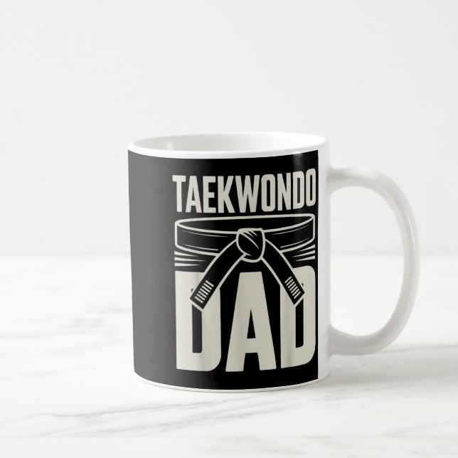 Lustiger Taekwondo-Vater Kaffeetasse (Rechts)