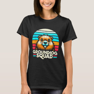 Lustiger Tag des Murmeltieres 2025 Vintage Retro G T-Shirt
