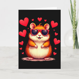 Lustiger Tag des Murmeltiers Süßer Hamsterliebhabe Karte