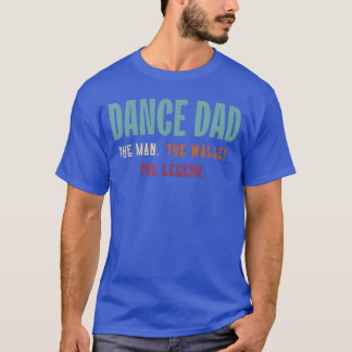 Lustiger Tanz Dadhe Manhe Wallethe Legende Tanzend T-Shirt