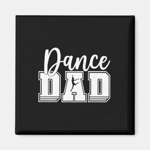 Lustiger Tanz Papa Stolz Tänzer Tanzender Vatertag Magnet
