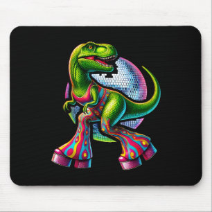 Lustiger tanzender Dinosaurier  Mousepad