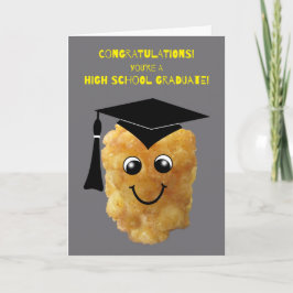 Lustiger Tater Tot-Highschool Karte