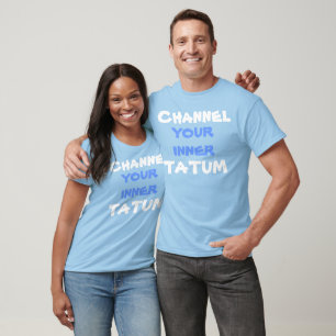 Lustiger Tatum Trainings-Muskel-hübsches T-Shirt
